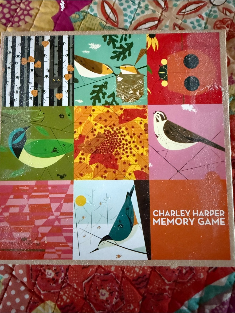 2008 Charley Harper Memory Game. 72-pieces (36 pairs) of beautiful artwork!